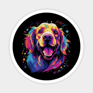 Golden Retriever Happiness Magnet